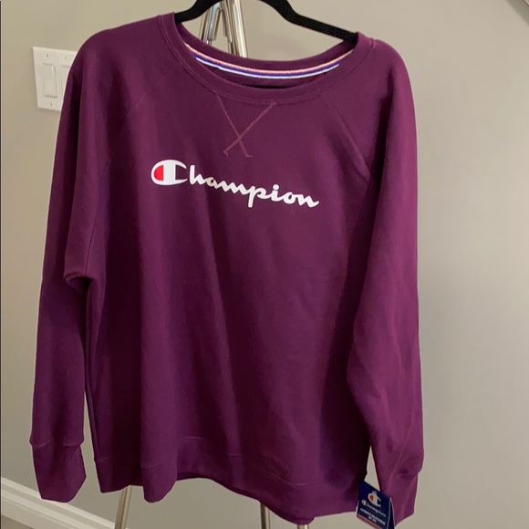 Champion Sweaters - NWT Purple Champion Sweater